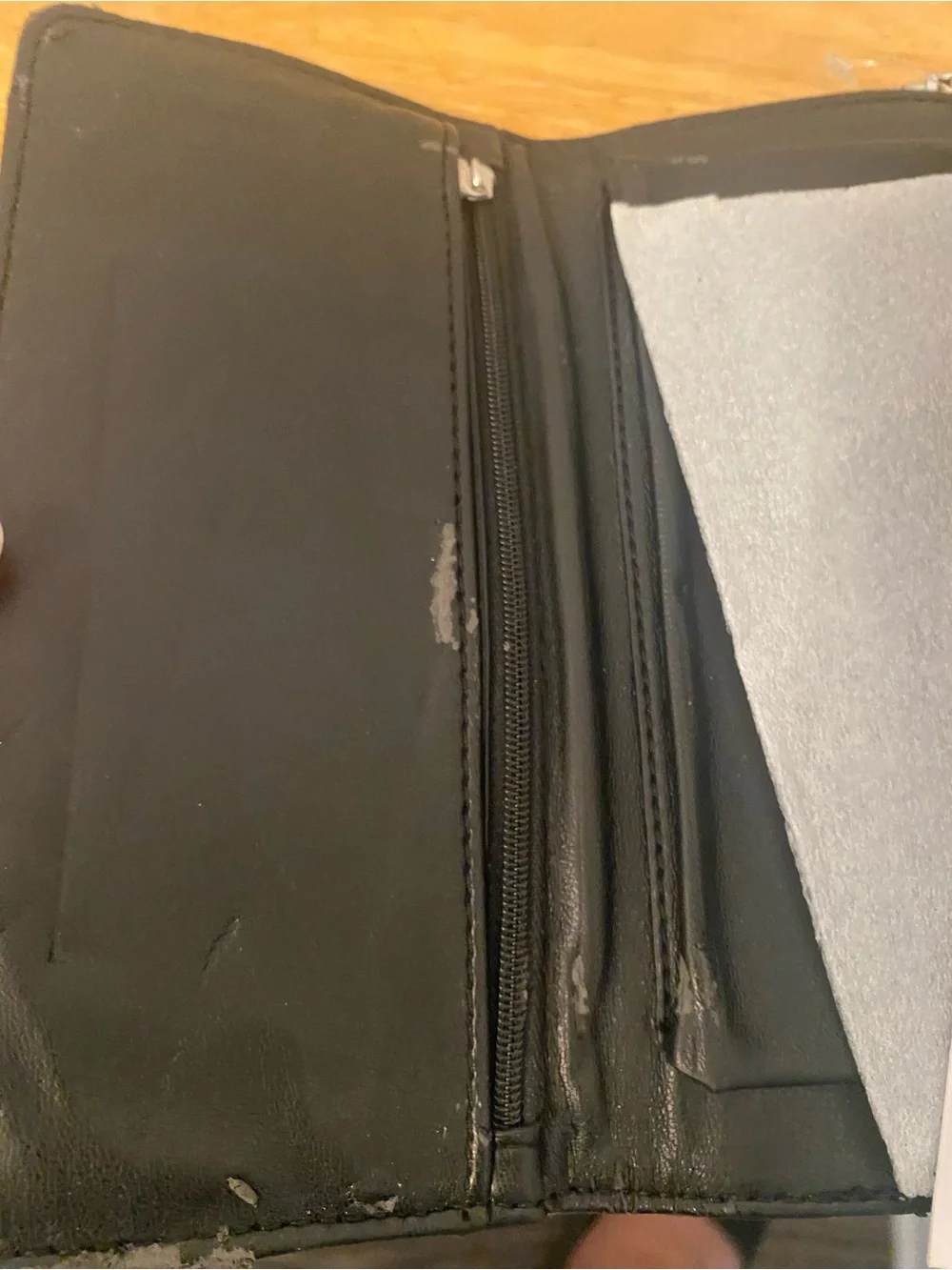Kendall & Kylie Holographic Brown Clutch Wristlet